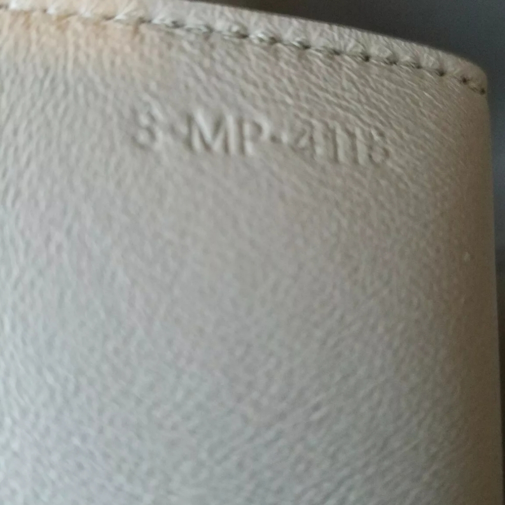 Celine Mini Belt Bag Light Taupe with Blue Piping - Picture 5 of 8